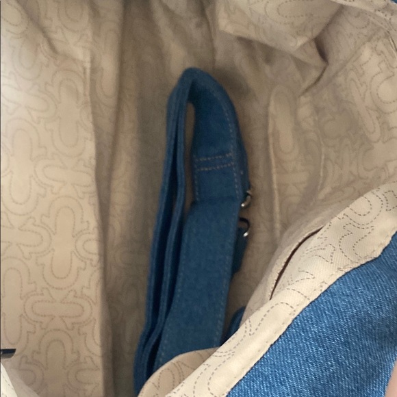 True Religion Blue Denim Tote with Slouchy Design - Picture 12 of 12